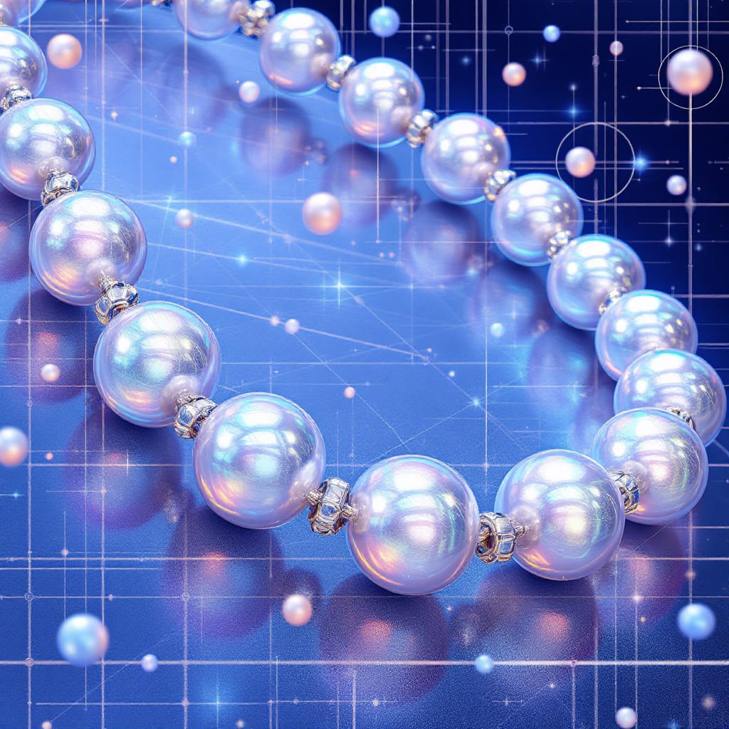 Tendance collier en perles