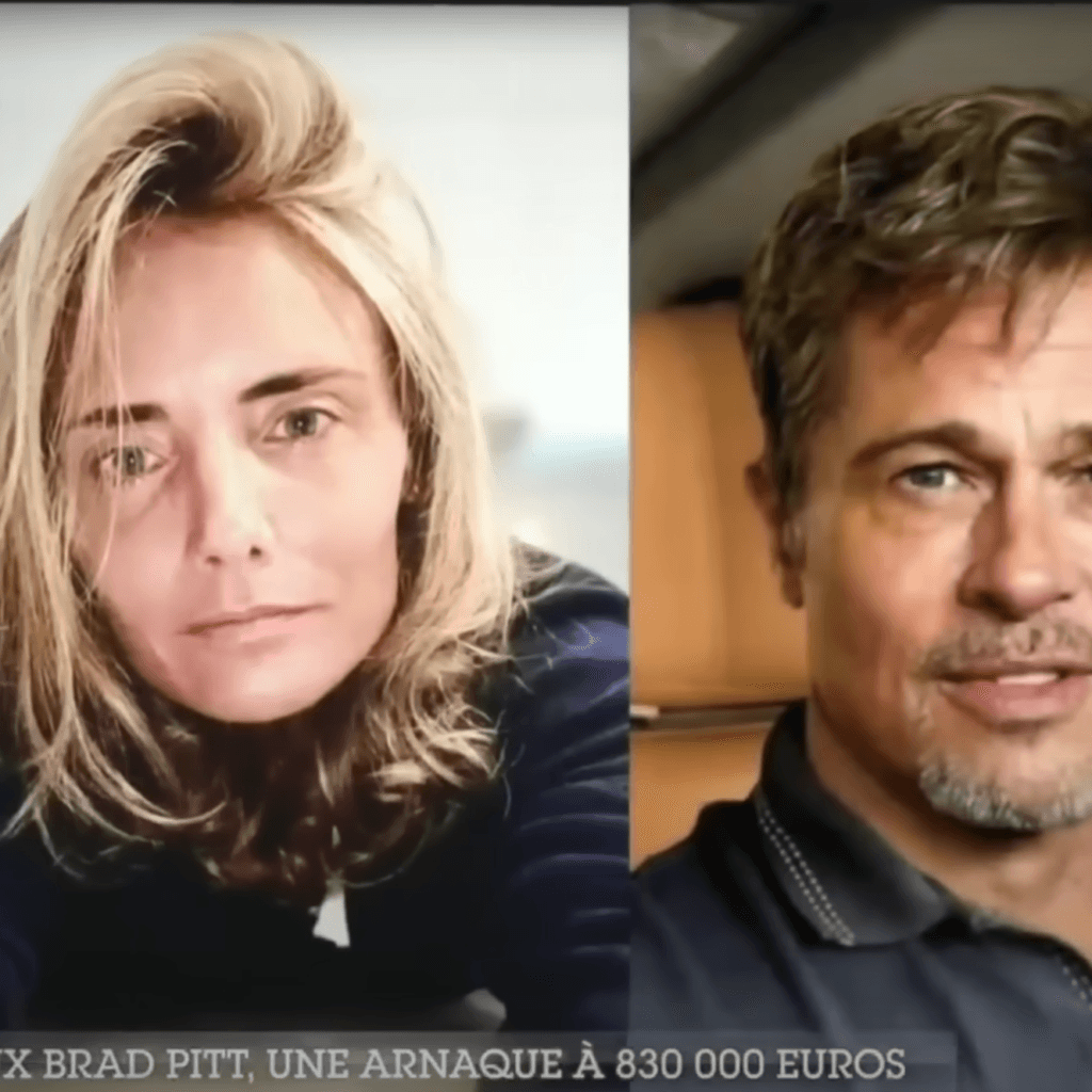Arnaque Brad Pitt