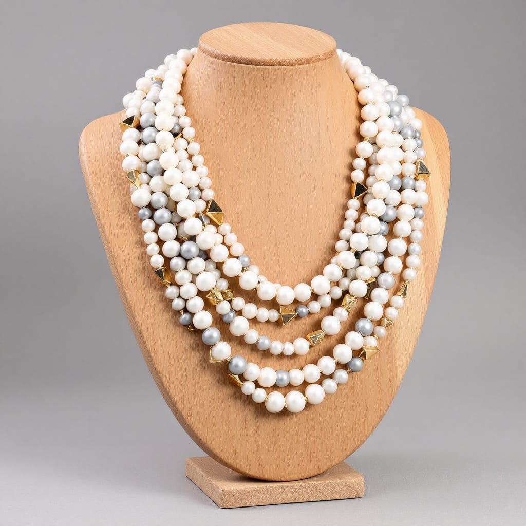 Grand retour du collier perles