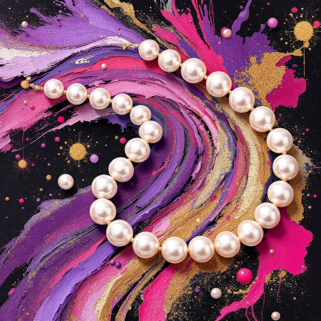 Retour du collier perles