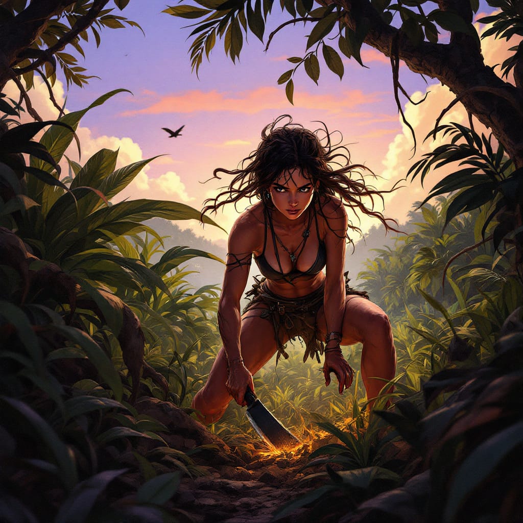 The Island et Delphine Wespiser